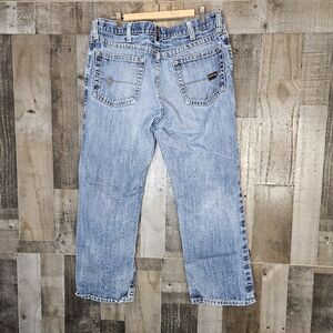 Utility Ariat FR Fire Resistant M4 Low Rise Boot Cut Denim Jeans Men's 38x30